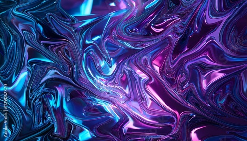 neon background foil with purple and blue light psychedelic abstract gradient texture crazy wallpaper
