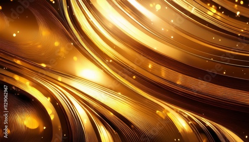 shimmer glow gold background illustration radiant luminous metallic brilliance glisten gleam shimmer glow gold background