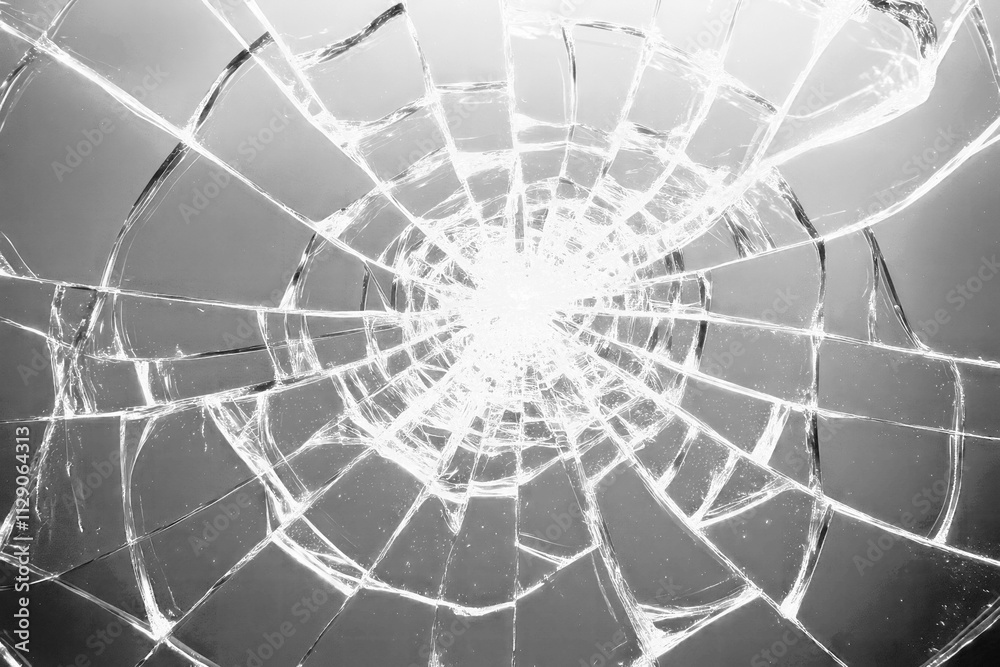 Obraz premium PNG Clear shattered glass broken invertebrate chandelier.