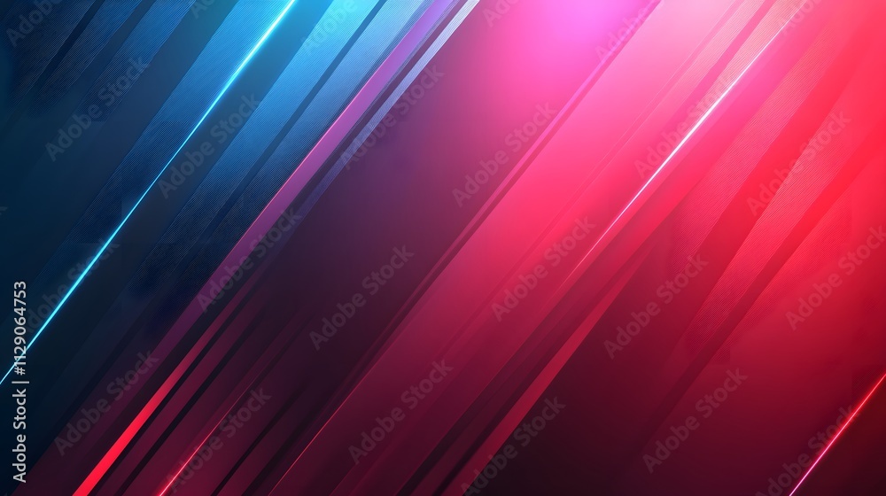 Abstract background with colorful rays of light, speed lines, and glowing neon blue, red, pink, and purple lights in motion Abstract background with colorful rays of light, speed lines, and glowing neon blue, red, pink, and purple lights in motion