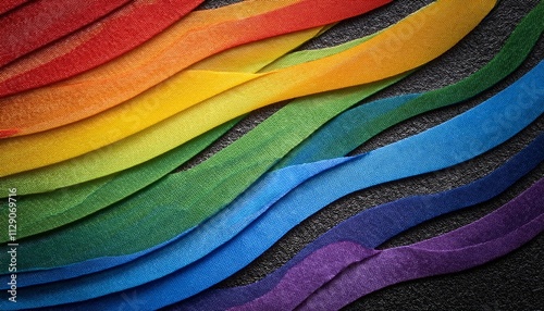 abstract rainbow wallpaper on slate background