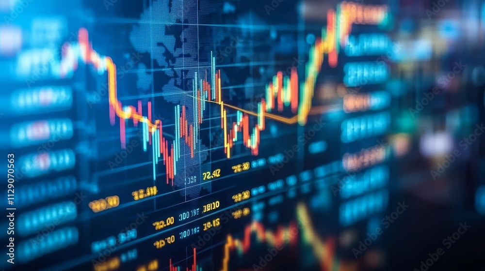 Data Science Predictive Modeling Data Engineering A glowing 3D scatter plot with highlighted trend lines, representing predictive modeling in data science Data Science Predictive Modeling Data Engineering A glowing 3D scatter plot with highlighted trend lines, representing predictive modeling in data science