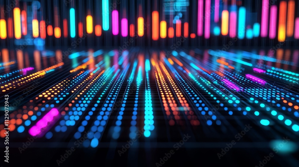Data Science Predictive Modeling Data Engineering Data clusters with colorful points, modern analytics concept, flat design illustration Data Science Predictive Modeling Data Engineering Data clusters with colorful points, modern analytics concept, flat design illustration