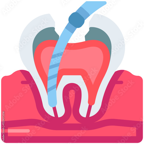 endodontist Flat Icon