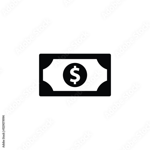 money icon. Vector dollar sign. 