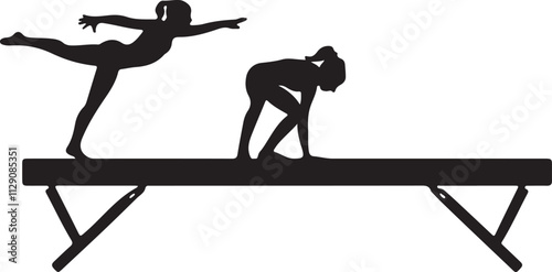 silhouette of a woman