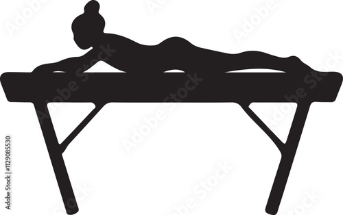 silhouette of a girl