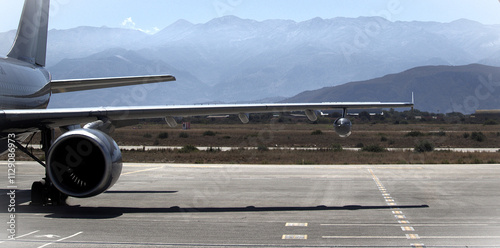 Canadian Air force at Chania Airport Crete. photo