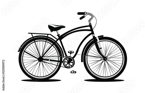 vintage bicycle illustration
