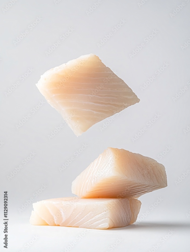 Fresh White Fish Fillets - Exquisite Raw Seafood Fresh White Fish Fillets - Exquisite Raw Seafood