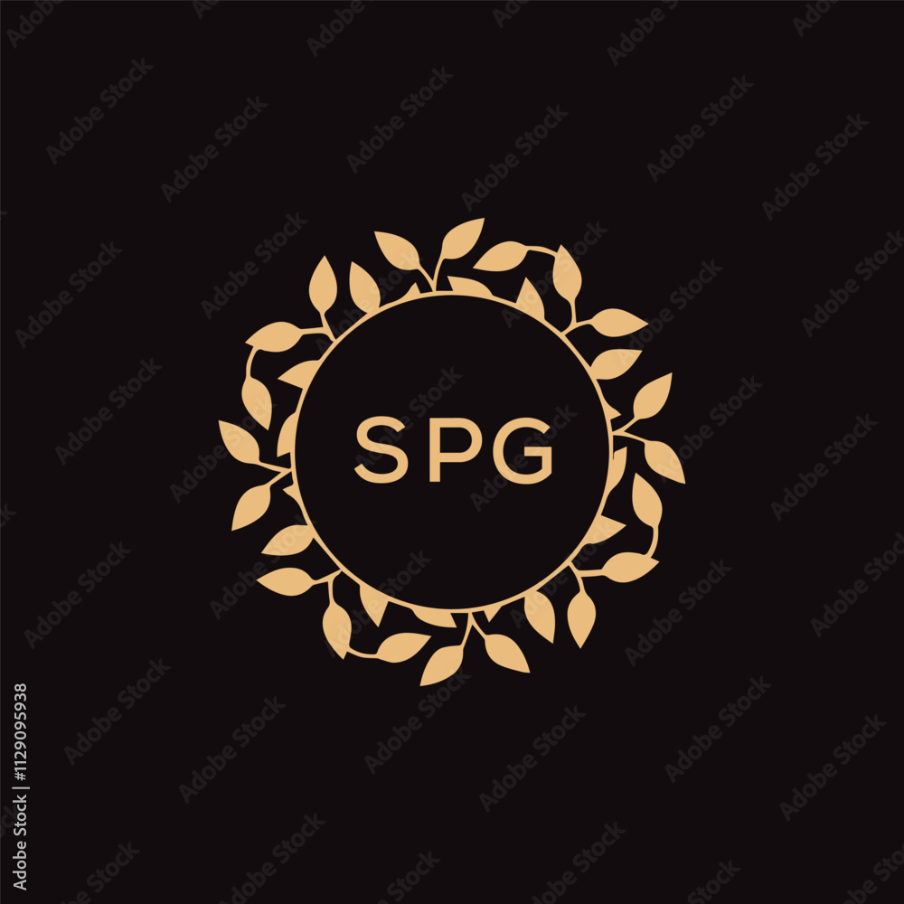 Fototapeta premium SPG letter logo design .