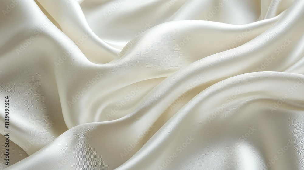 Obraz premium Soft silk textures in serene elegance