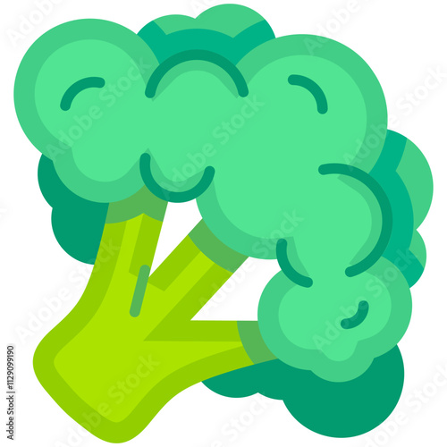 Coconut milk Flat icon