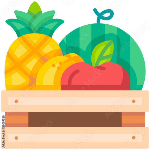 Harvest Flat icon