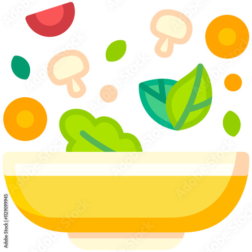 Vegan ingredient Flat icon