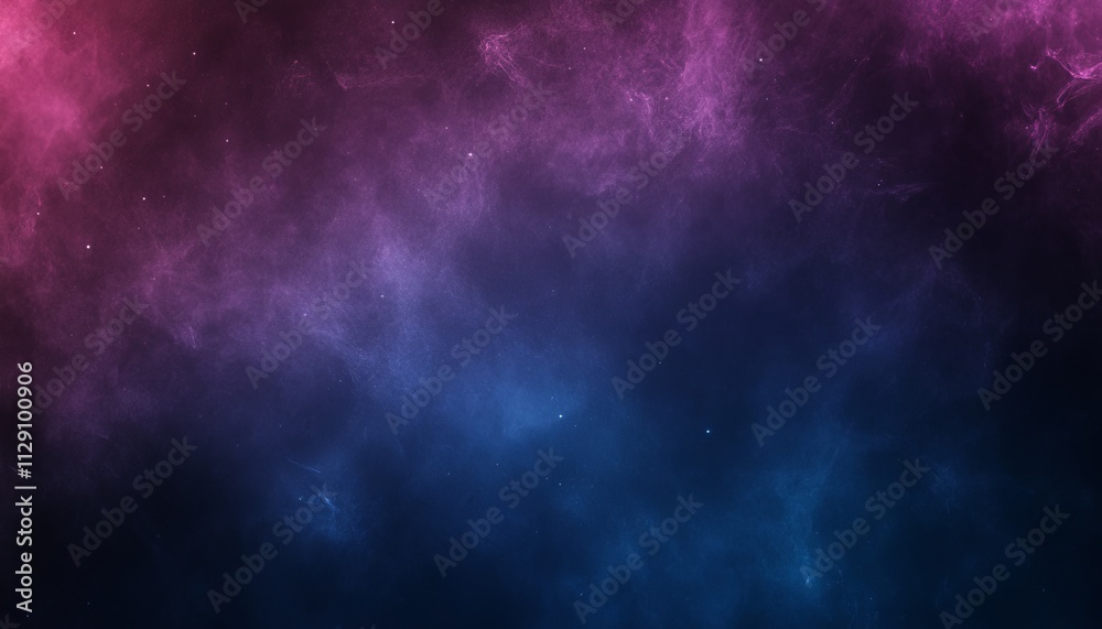 Abstract cosmic nebula with pink and blue hues, swirling clouds and subtle starlight. Abstract cosmic nebula with pink and blue hues, swirling clouds and subtle starlight.