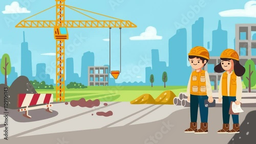 workers at work
