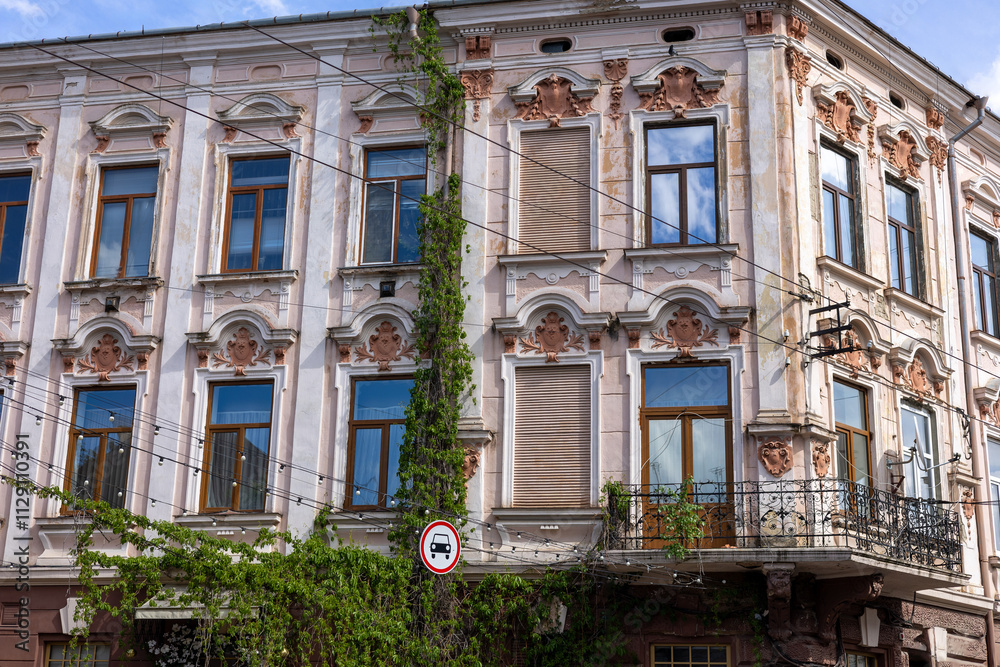 Old historical building in the city Old historical building in the city