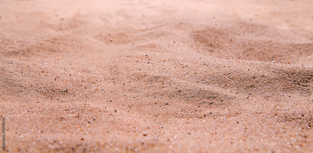 Sand beach texture summer background. Mockup and copy space. Top and front view. Selective focus full frame shot. Sand beach texture summer background. Mockup and copy space. Top and front view. Selective focus full frame shot.