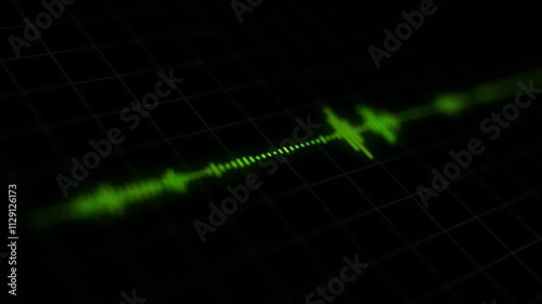 Dynamic Audio Spectrum Animation Background for Video Projects sound wave  photo