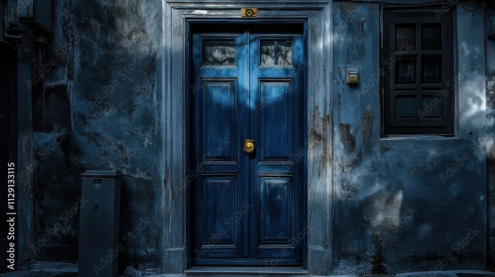 Mysterious Entrance to a Historic Building Mysterious Entrance to a Historic Building