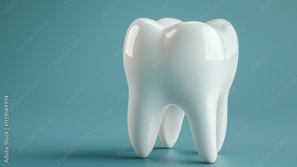 White healthy tooth. Dental care concept. White healthy tooth. Dental care concept.