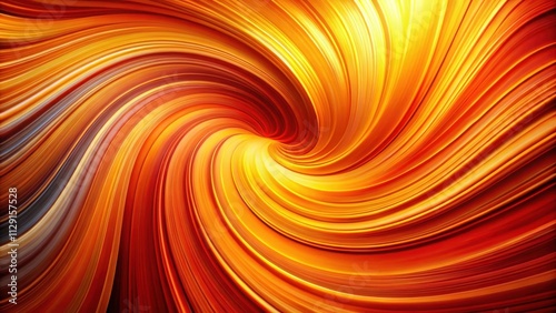 A vibrant abstract swirl of orange, yellow, and red hues, creating a dynamic and energetic visual experience
