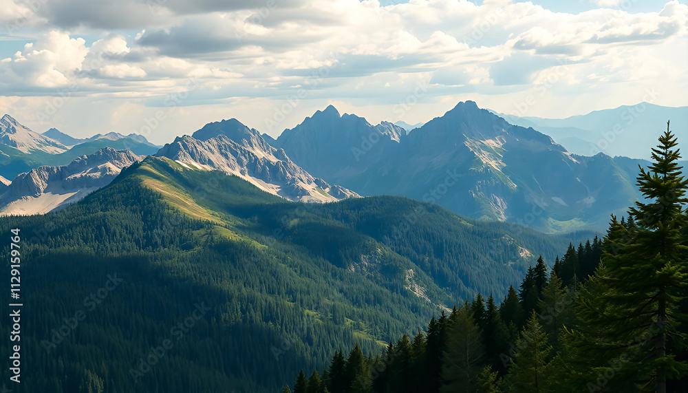 mountains in the mountains