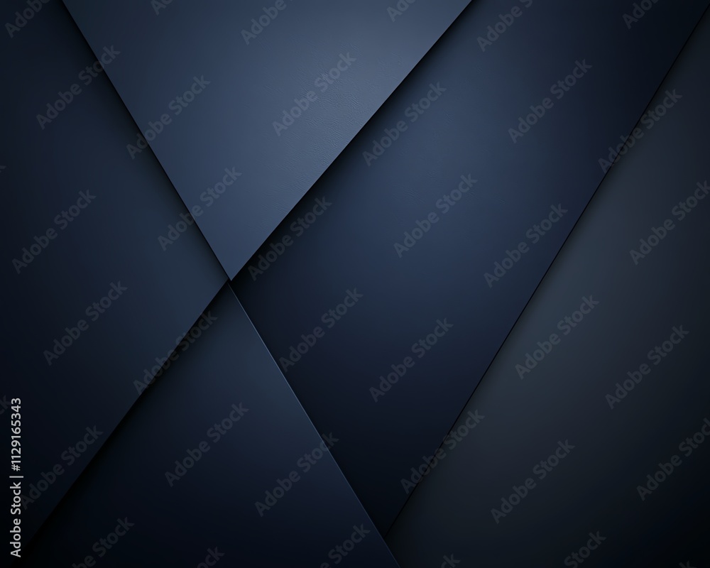 Abstract Dark Blue Geometric Background Abstract Dark Blue Geometric Background