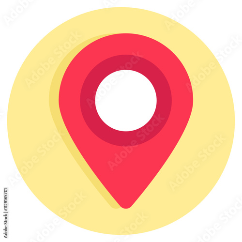 Modern design icon of location