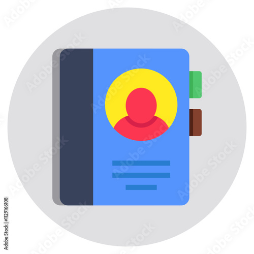 Free Download Premium download icon of contact book - GFXLoad