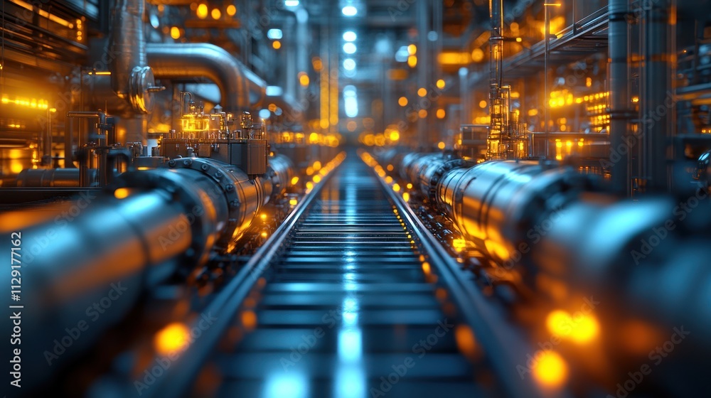 Industrial Pipeline Network Industrial Pipeline Network