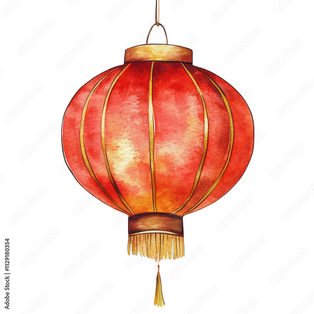 Obraz premium Chinese New Year Festival Celebration Clip Art Featuring Colorful Lanterns in Festive Environment for Vibrant Cultural Expressions
