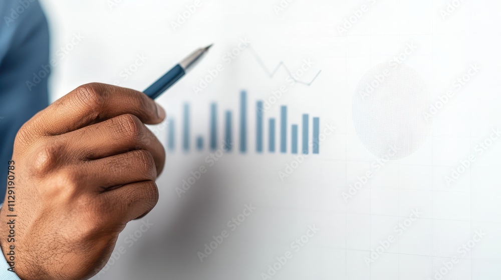 Business presentation on data trends office setting informative content professional environment close-up view analytical insights Business presentation on data trends office setting informative content professional environment close-up view analytical insights