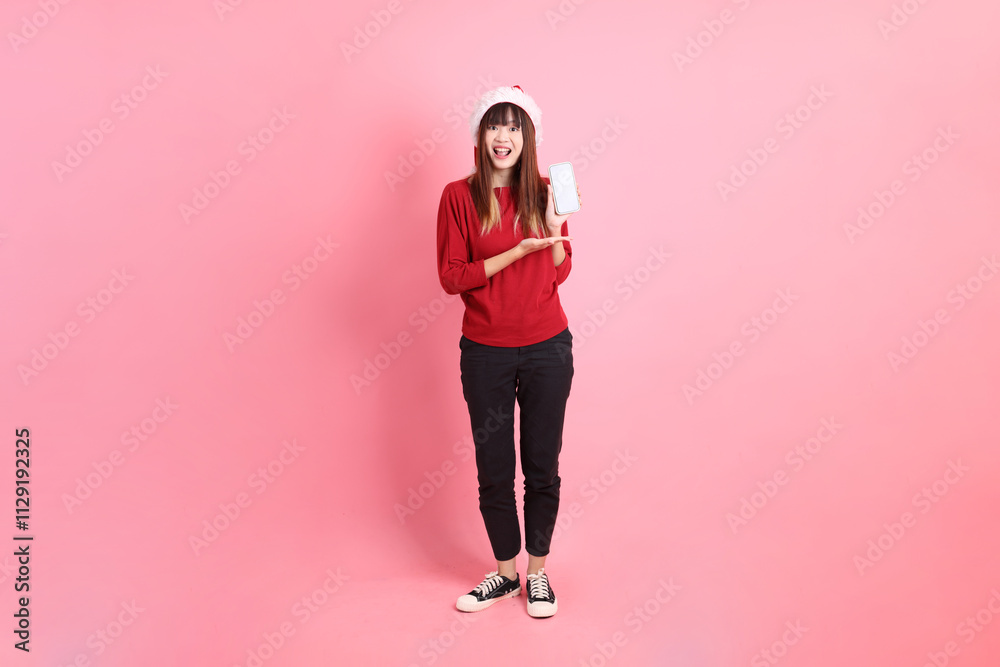 20s woman in red T-shirt 20s woman in red T-shirt