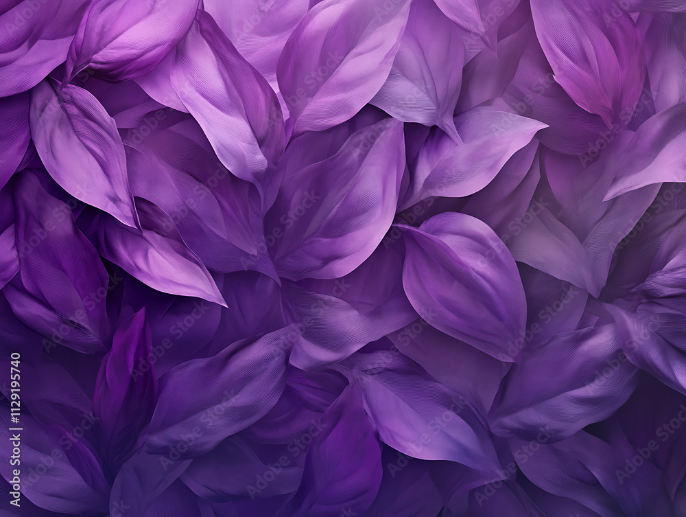 Tree leaves decoration wallpaper in purple theme Tree leaves decoration wallpaper in purple theme
