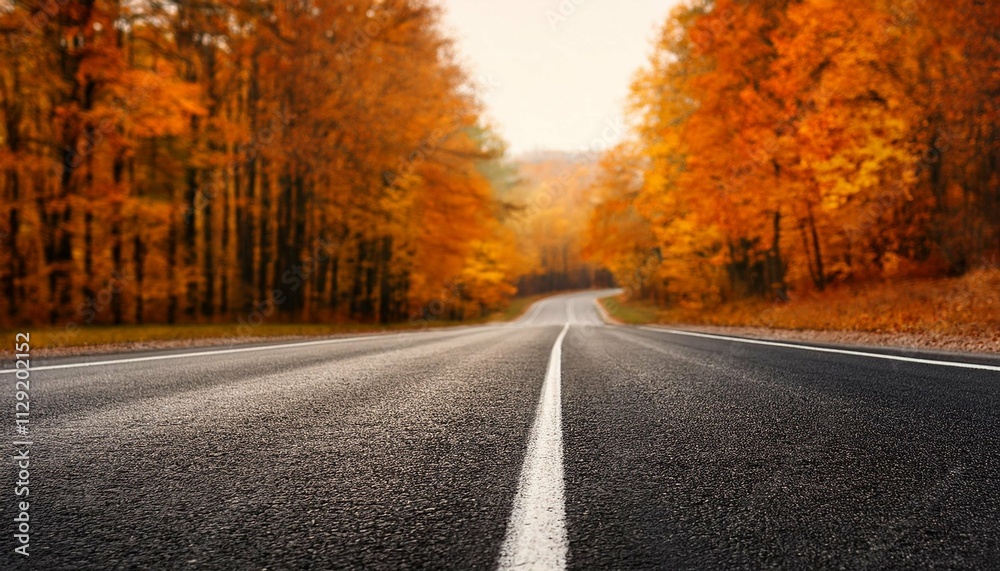 banner 3 1 empty asphalt road in autumn fall forest autumnal background selective focus banner 3 1 empty asphalt road in autumn fall forest autumnal background selective focus