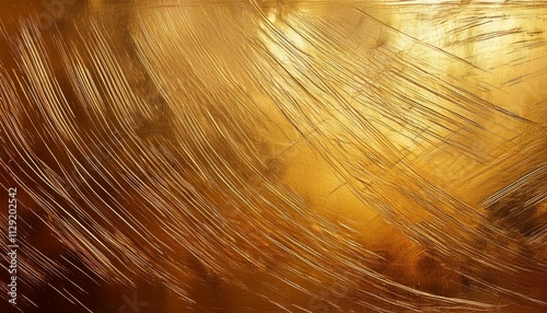 scratched gold texture background golden metallic surface
