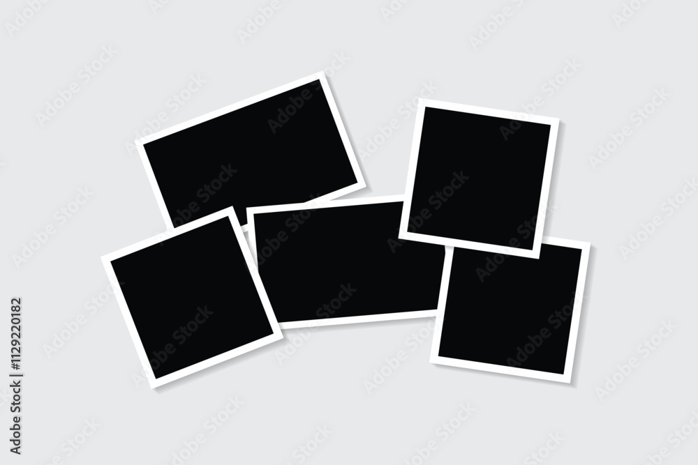 Innovative Vector Design for Photo Collage Innovative Vector Design for Photo Collage