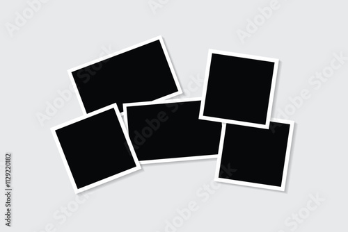 Innovative Vector Design for Photo Collage