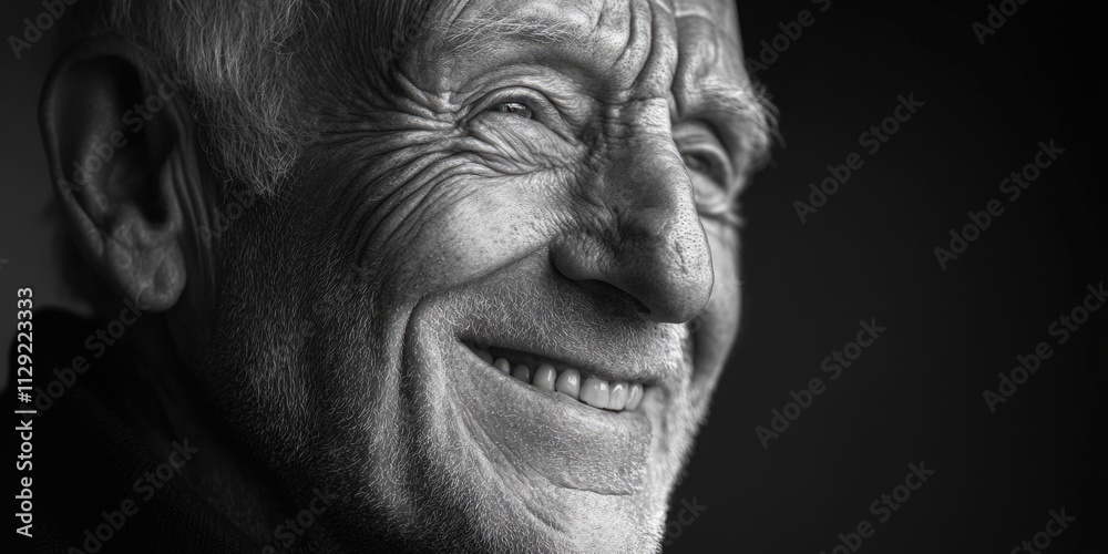 Man with smile Man with smile