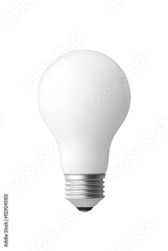 light bulb isolated on white