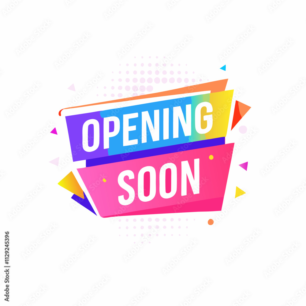 Opening soon abstract banner vector illustration (13) Opening soon abstract banner vector illustration (13)