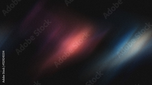 Striking glowing visuals enhanced by intricate glowing grain texture