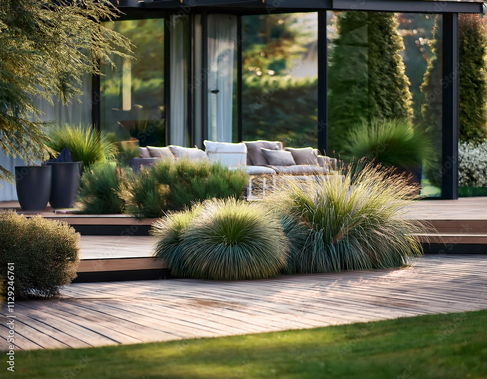 Obraz premium Nowoczesny ogród 