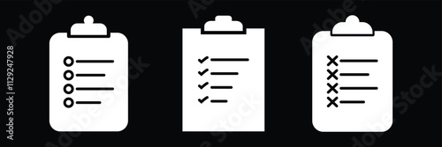 check list clipboard icon sign vector. EPS 10.