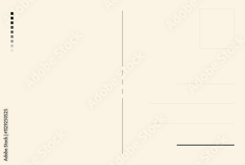 A postcard that speaks with simplicity bold vector shapes and colors create a modern, stylish, and memorable illustration for any occasion.
