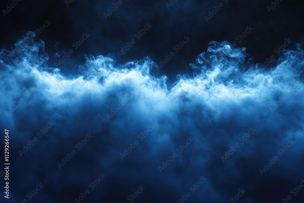 Dark Blue Smoke Background Dark Blue Smoke Background