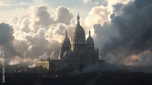 majestic sacre coeur basilica