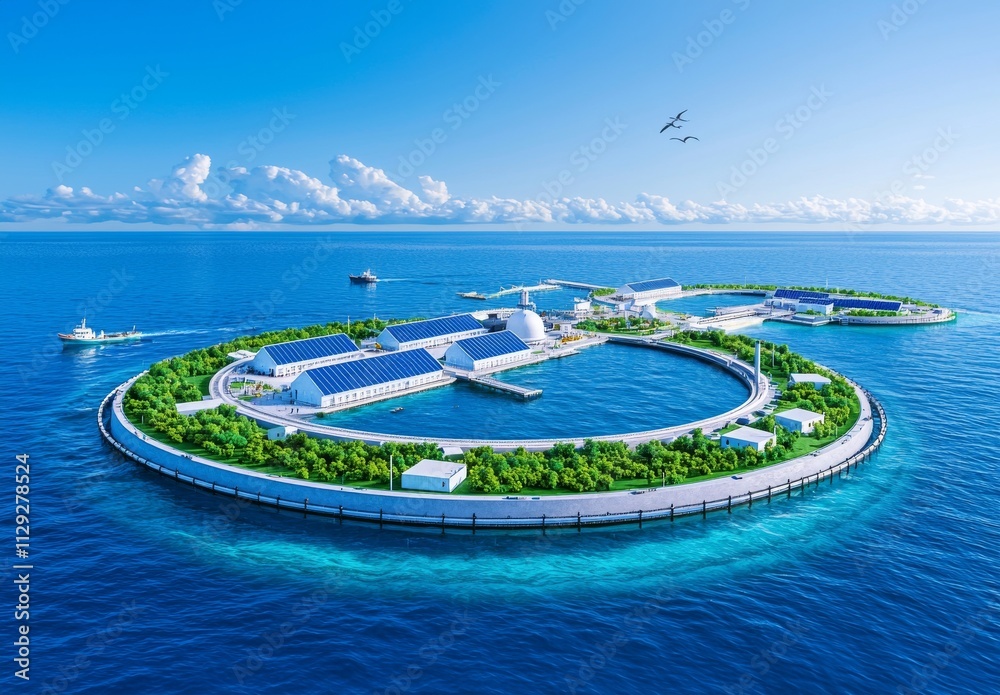 Sustainable Aquaculture and Renewable Energy: Offshore Ocean Farm Sustainable Aquaculture and Renewable Energy: Offshore Ocean Farm